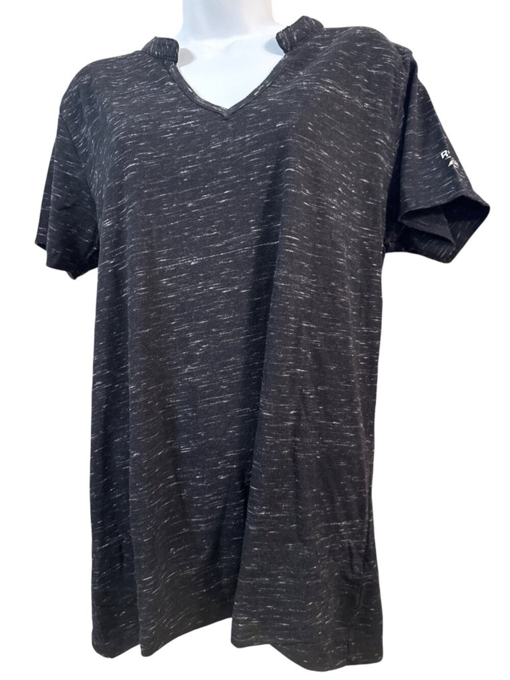 NWT Reebok Ladies Size Large T-Shirt Heathered Black